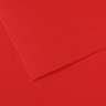 Бумага для пастели (в листах) Canson Митант А4, 160г № 505, красный яркий.