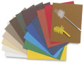 Бумага для пастели цветная тисненая, в листах, Mi-Teintes