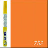 Маркер по ткани 'TEX' 3мл. 14752 оранжевый.