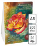 Планшет для акварели А5 'Чайная роза', 200г, холст, 20л. Лилия Холдинг ПЛ-7980.