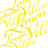 Тушь для каллиграфии 'WINSOR' 30мл 1111 345 желтый лимон.