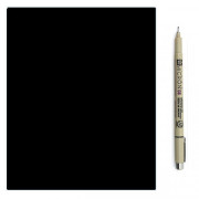 Ручка капилярная MICRON 0,45 черные чернила XSDK05#49.