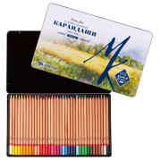 Набор цветных карандашей 36 цв. жест.коробка 'Мастер-Класс' 1521201187.