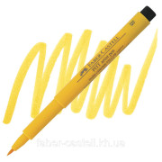 Ручка капилярная PITT Artist Pen(B), цвет-109 темно-желт хром (кисть) FC167409.