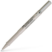 Ручка капил. ECCO 0,1 мм ЧЕРНЫЕ чернила 166199. Faber-Castell.