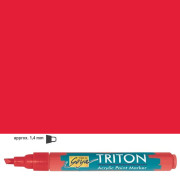 Маркер акриловый 'TRITON' 1.4мм, 17827 cherry red.