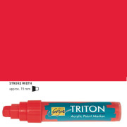 Маркер акриловый 'TRITON' 15 мм, 17927 cherry red.