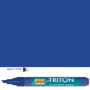 Маркер акриловый 'TRITON' 1.4мм, 17819 ultramarin blue.