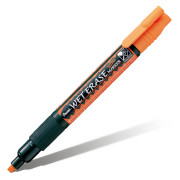Маркер меловой Pentel Wet Eraser оранжевый SMW26-FO.