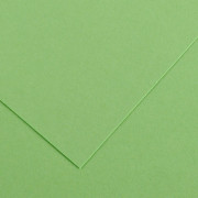 Бумага художественная IRIS Vivaldi 240гр., 50*65 гладкая № 27 зеленое яблоко.