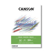 Альбом-склейка для смешанных техник Canson 'Graduate' A5 30л. 160г. 400110364.
