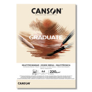 Альбом-склейка для смешанных техник Canson 'Graduate Miх' A4 30л 220г.400110368.
