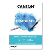 Альбом-склейка для акварели Canson 'Graduate' A4 20л. 250г. 400110374.