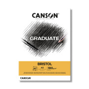 Альбом-склейка для графики Canson 'Graduate Bristol А5 180 г.110382.