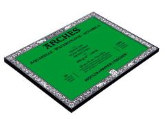 Альбом для акварели CANSON Arches Fin 185г, 18х26см 20л склейка 1795052.