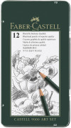 Набор графитовых карандашей 12 шт. 8В-2Н CASTELL-9000 119065. Faber-Castell.