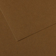 Бумага для пастели (в листах) Canson Митант А4, 160г № 501, коричневый табак.