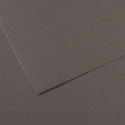 Бумага для пастели (в листах) Canson Митант А4, 160г № 345, серый темный.