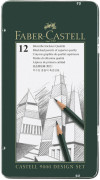 Набор графитовых карандашей 12 шт. 5В-5Н CASTELL-9000 119064. Faber-Castell.