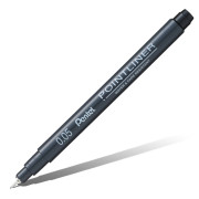 Ручка капилярная PENTEL POINTLINER 0,05 мм. черный. S20P-05A.