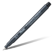 Ручка капилярная PENTEL POINTLINER 0,1 мм. черный S20P-1A.