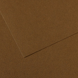Бумага для пастели (в листах) Canson Митант 160г 75*110см №501 каштановый.