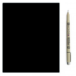 Ручка капилярная MICRON 0,35 черные чернила XSDK03#49.