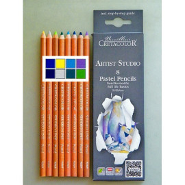 Набор пастельных карандашей 8 цв. в карт.кор. Cretacolor Artist Studio.47508.