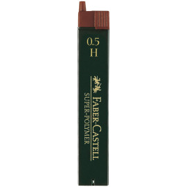 Грифели для авт.карандаша суперполимер 0,5мм Н 120511 Faber-Castell.
