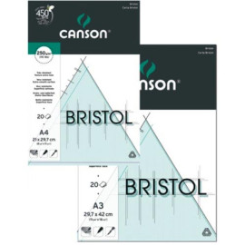 Альбомы и бумага для черчения и рисования CANSON Bristol (Бристоль)