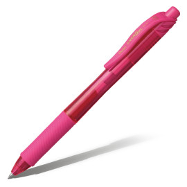 Ручка гелевая автоматическая Pentel Energel розовый 0.7мм BL107-P.