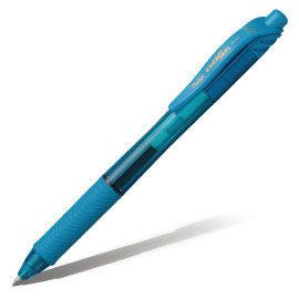 Ручка гелевая автоматическая Pentel Energel голубой 0,7мм BL107-S.