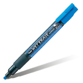 Маркер меловой Pentel Wet Eraser синий SMW26-СO.