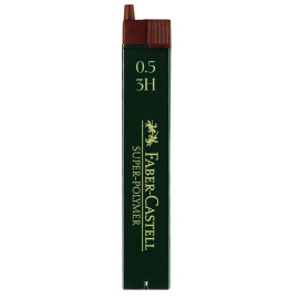 Грифели для авт.карандаша суперполимер 0,5мм 3H 120513 Faber-Castell.