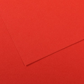Бумага для пастели (в листах) Canson Митант А4, 160г № 506, красный мак.