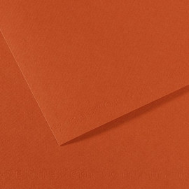 Бумага для пастели (в листах) Canson Митант А4, 160г № 130, красная земля.
