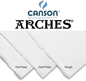 Бумага для акварели в листах CANSON Arches