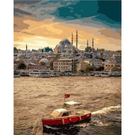 Картина по номерам 40*50 GХ 43962 Стамбул.