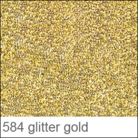 Краска по стеклу MARABU-GlasArt на алкидных смолах, 15мл, 584 - золото глиттер.