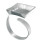 Аксессуары для пластики FIMO кольцо квадратное 1 шт. 8625 03.