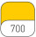 Пластика CERNIT № 1 56гр. 700 желтый.