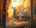 Картина по номерам 40*50 ОК 11434 Дом в лесу.