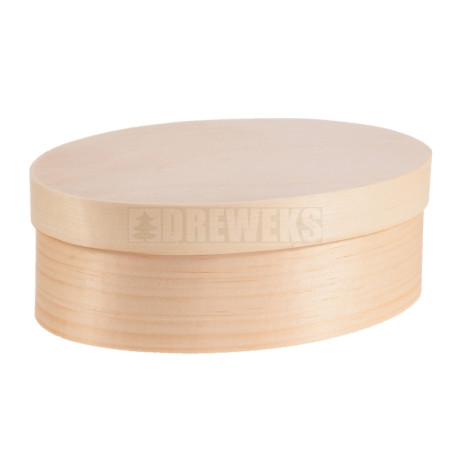 Фигура из дерева 'Dreweks' PL401S Шкатулка овальная средняя.