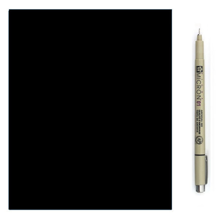 Ручка капилярная MICRON 0,25 черные чернила XSDK01#49.