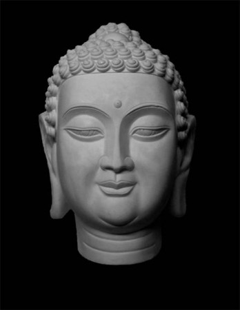 Статуя 'ЭКОРШЕ' Голова Будда малый 10-182.