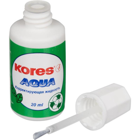 Корректирующая жидкость на водной основе 20мл KORES AQUA 69101.