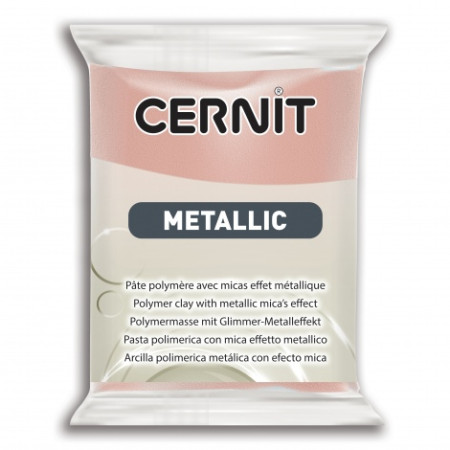 Пластика CERNIT METALLIC 56гр. 052 золото розовое.