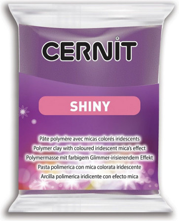 Пластика CERNIT SHINE 56гр. 900 фиолетовый металлик.